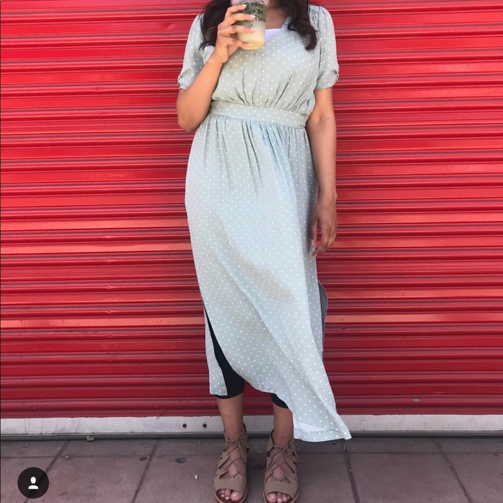 Polka dot midi H&M Dress